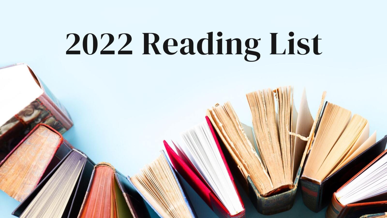 Twelve Books for 2022
