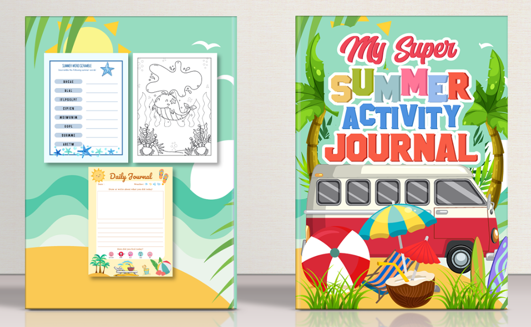 Kids Super Summer Activity Journal – Out Now!