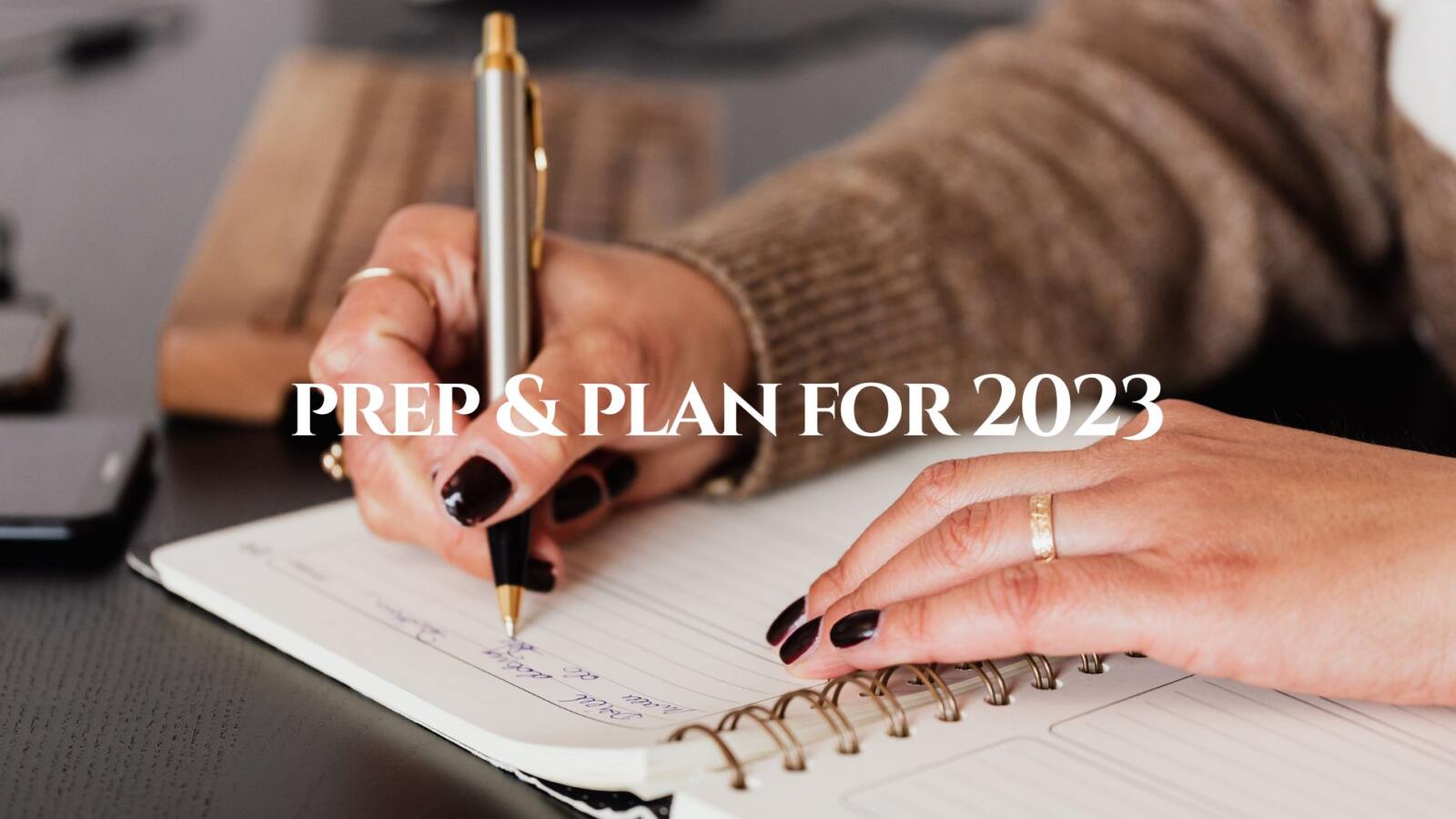 Prep and plan with my new 2023 planners! Out now!
